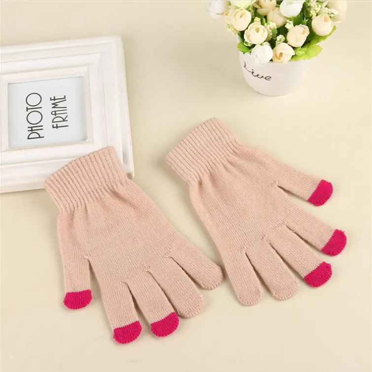 Winter Knitted Touch Screen Gloves 2