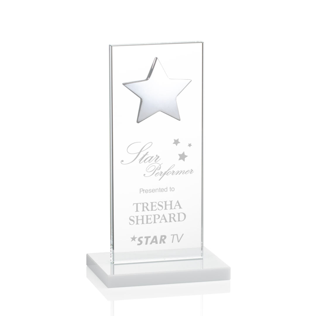 Dallas Star Award - White/Silver 10