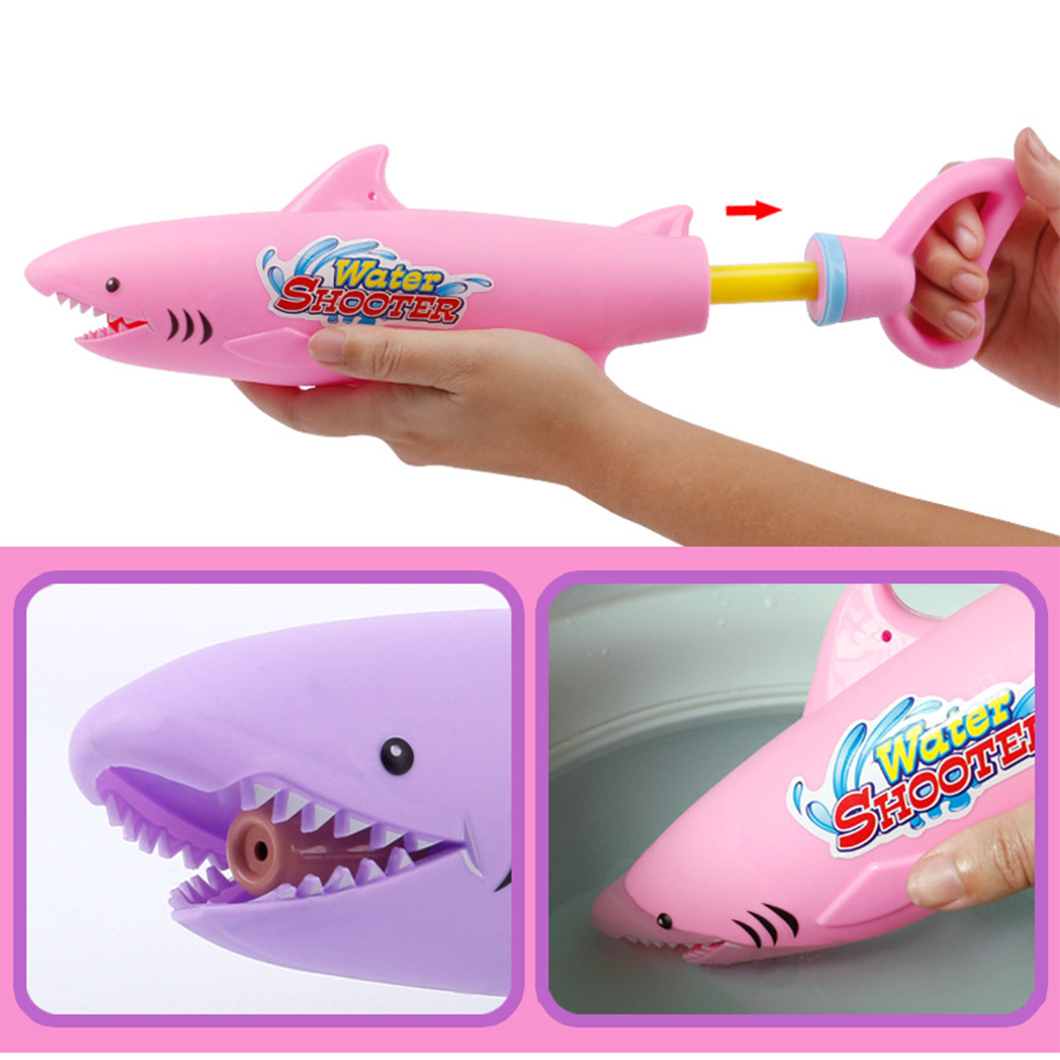 Shark Water Gun Shooter Swim Toy 3