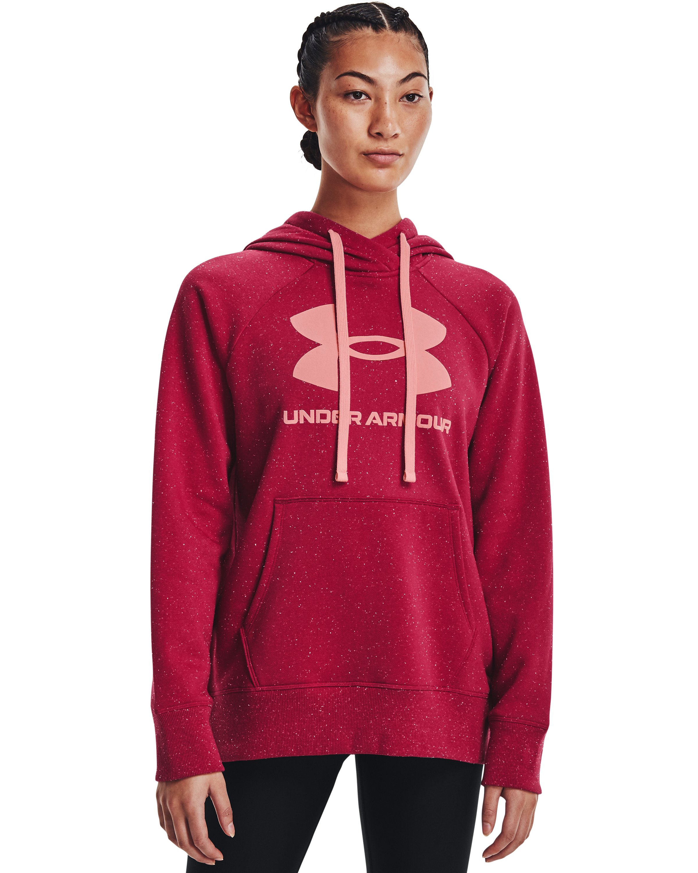 UA Rival Fleece Logo Women's Hoodie 16