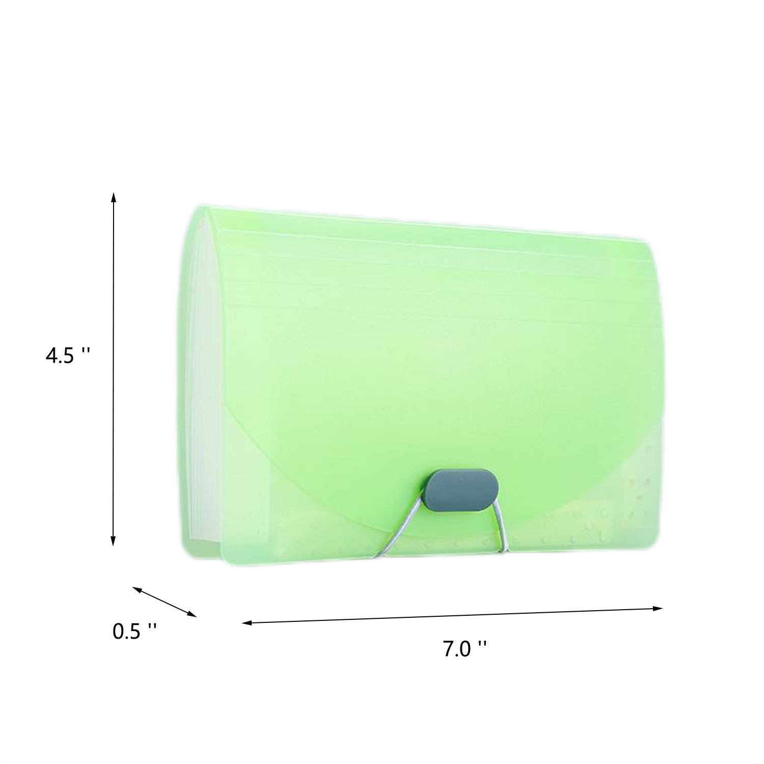 Candy Color 13-Grid A6 File Folder Mini Accordion Purse 15