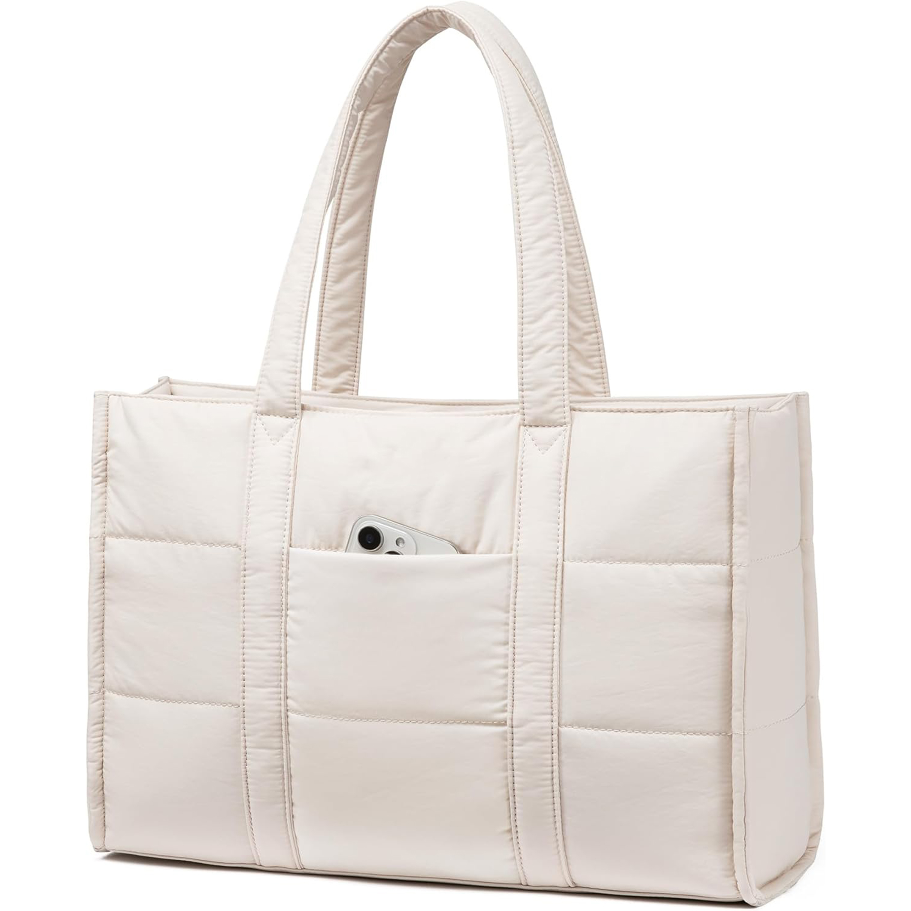 Laptop Puffer Tote Bag 5