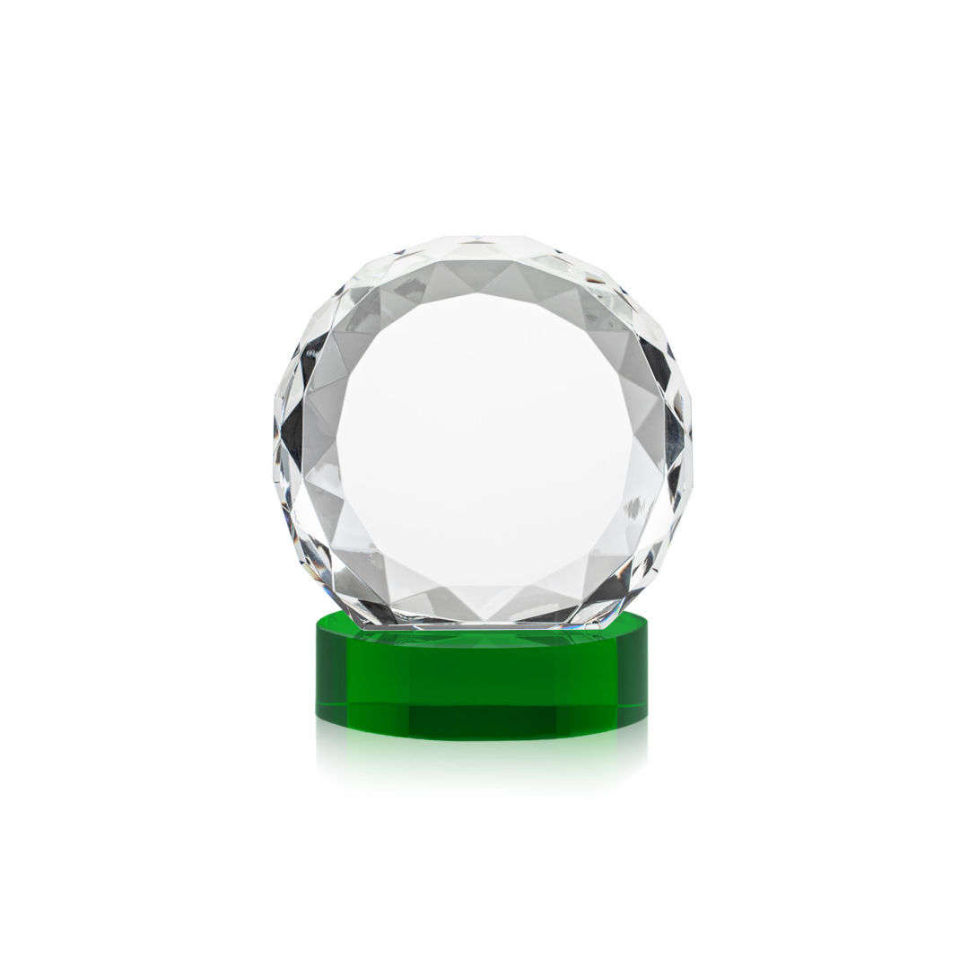 Seville VividPrint™ Award on Alberton Base - Green 12