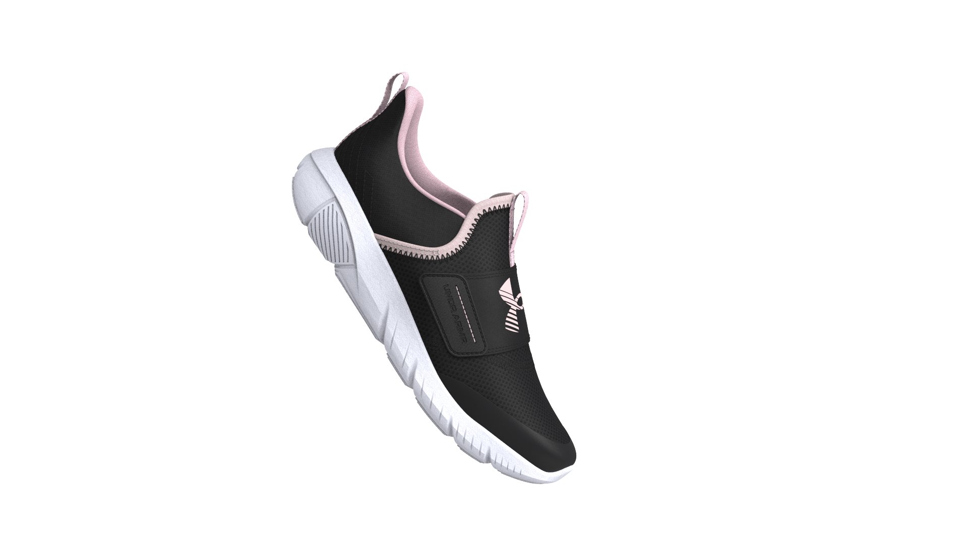 UA Flash Girls' Pre-School Running Shoes 2