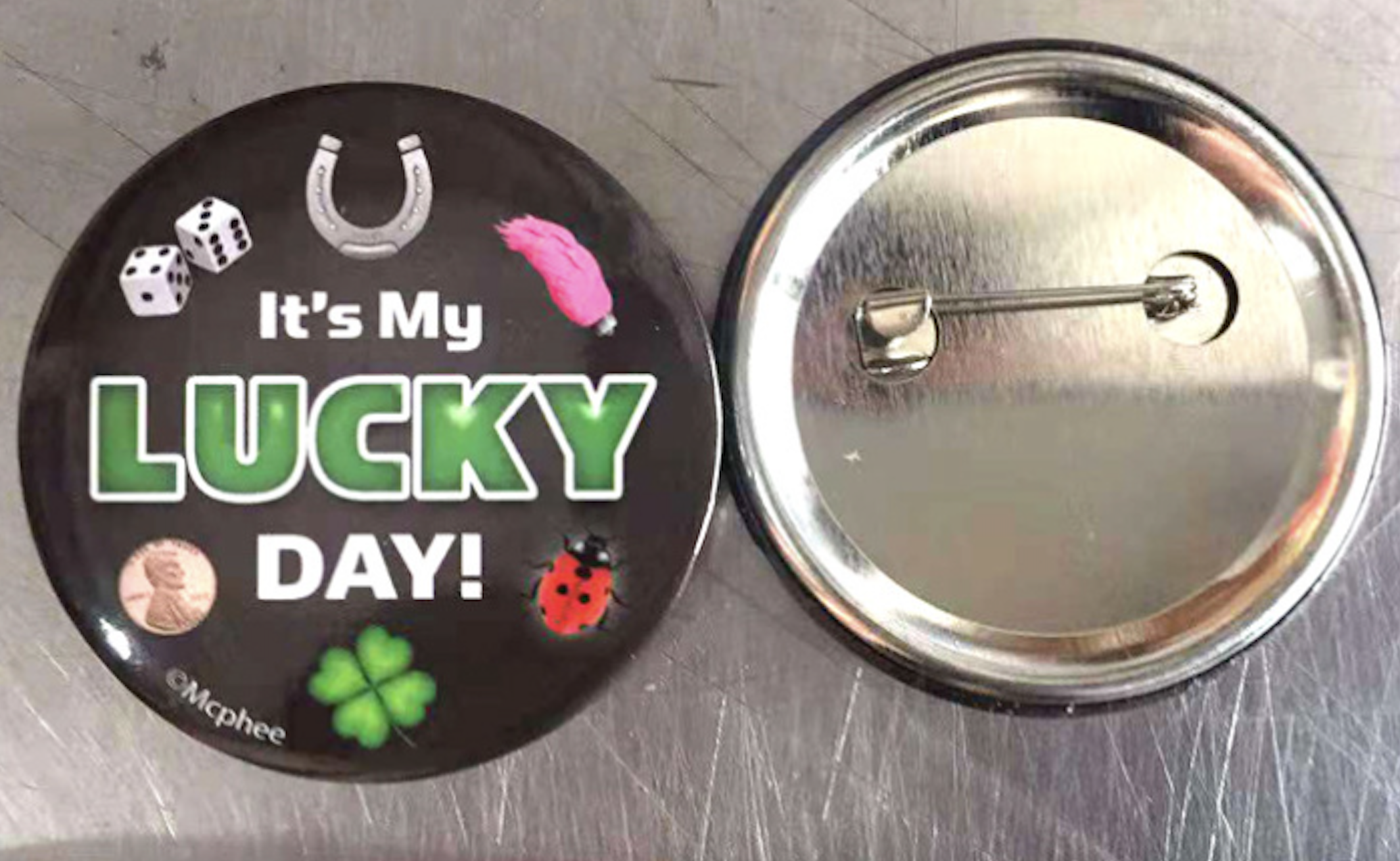 3" Round Pin Button 2