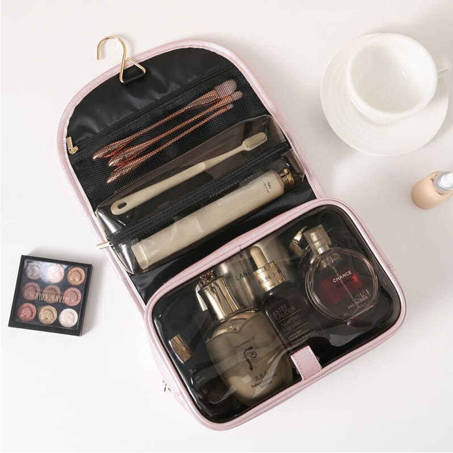 PU Travel Hanging Cosmetic Bag 6