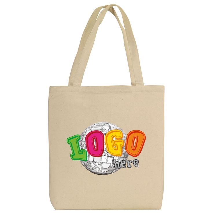 eGreen Promotional Canvas Tote Bag, custom tote bag with logo imprint 2