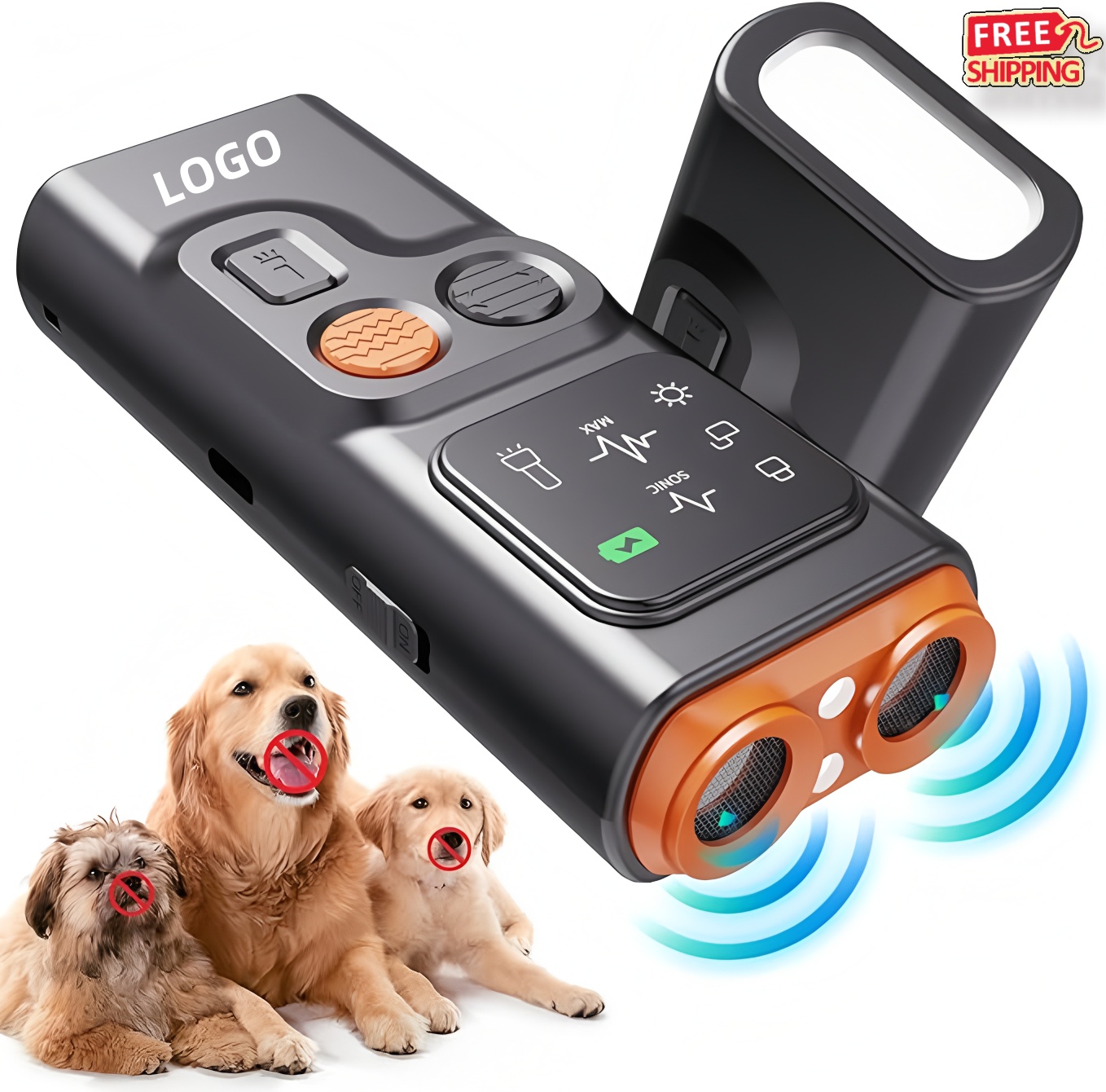 Rechargeable Dog Training Device with USB Charging 4