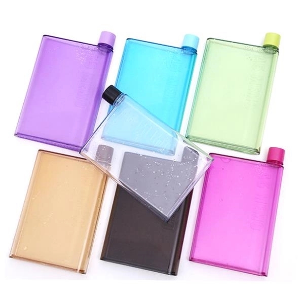 A5 Reusable Slim Flat Water Bottle 3