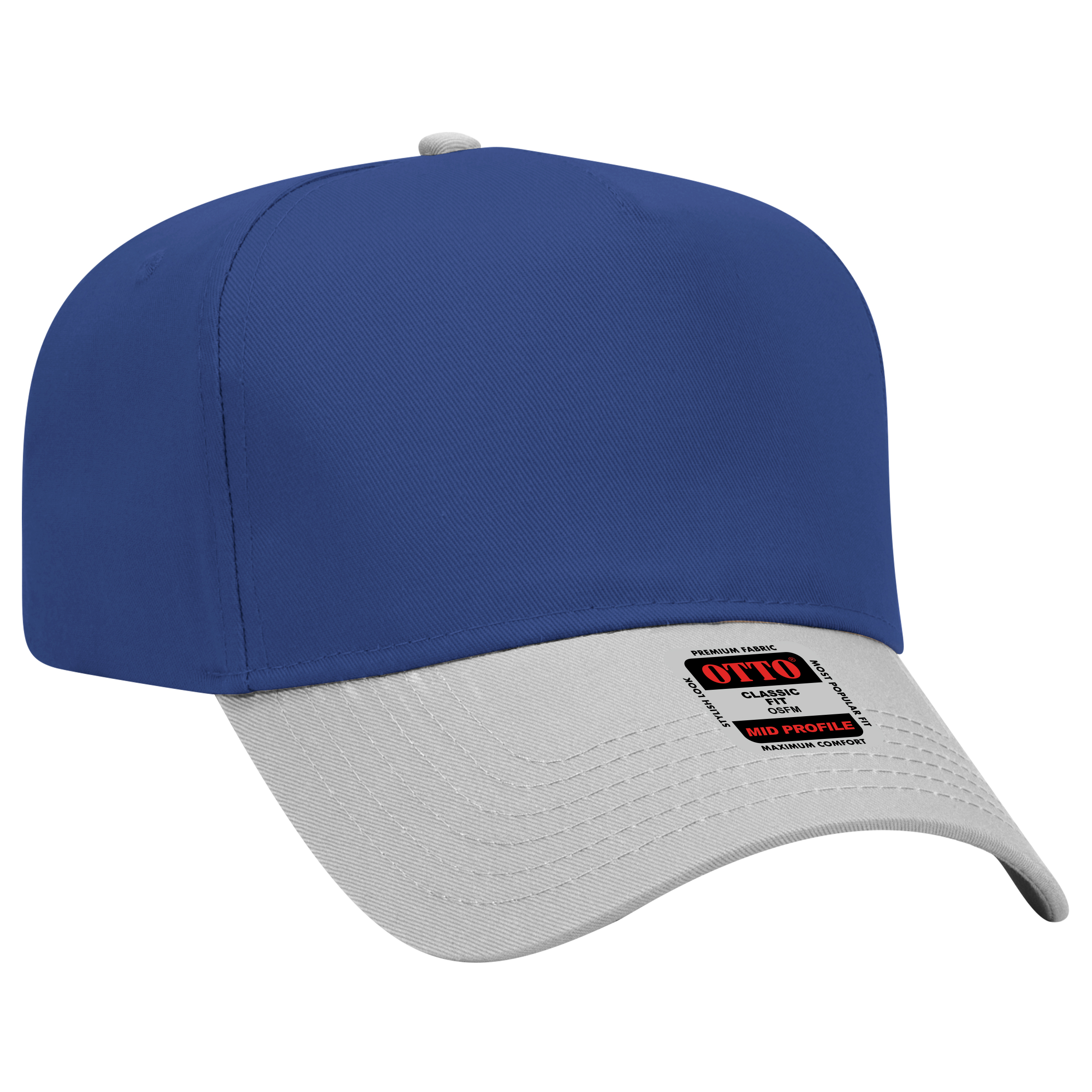 OTTO CAP® 5 Panel Mid Profile Baseball Cap 84