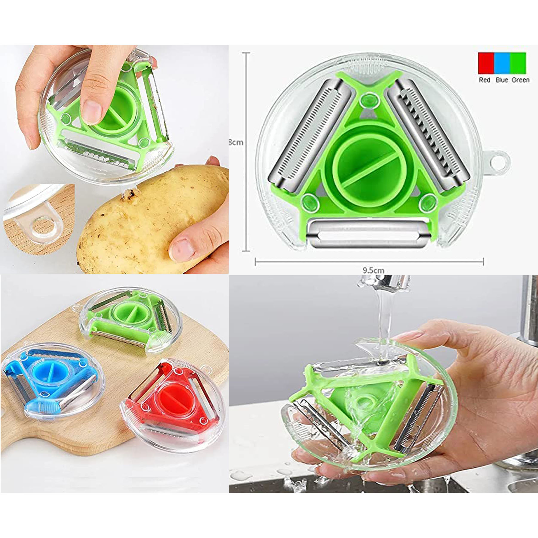 3 in 1 Vegetable Peeler