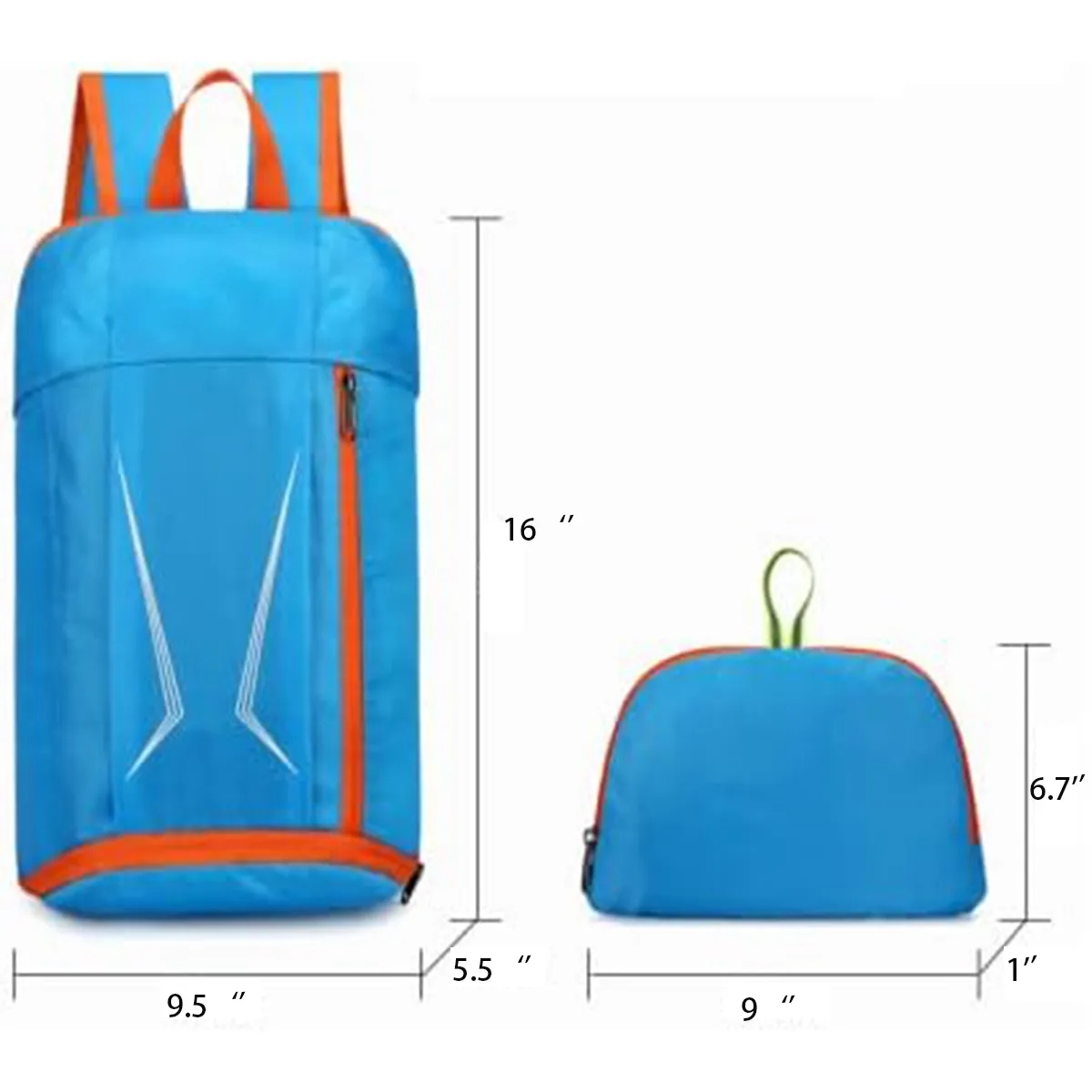 Stock 15L Lightweight Foldable HikingTravel Backpack 4