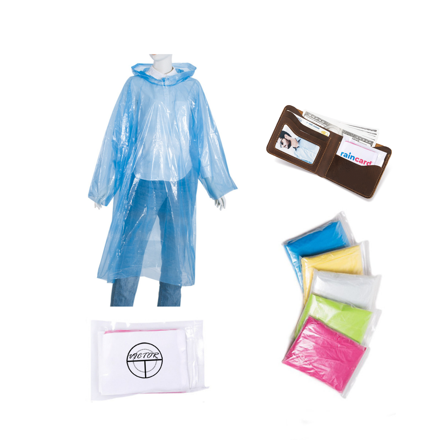 Disposable Raincoat in Pocket 2