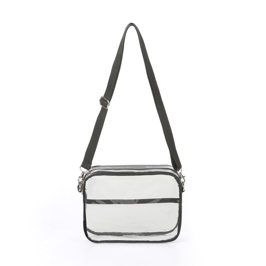 ClearPass Clear Crossbody Bag 8" x 2.5" 2