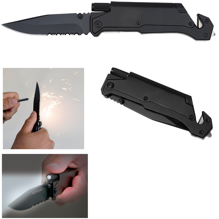 Elemental Survival/Rescue Knife 12