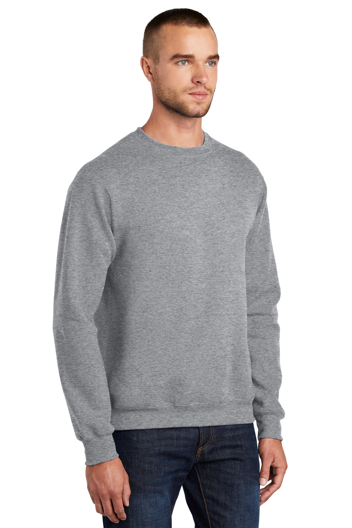 Port & Company® Essential Fleece Crewneck Sweatshirt, custom hoodie or sweatshirt with logo imprint 60