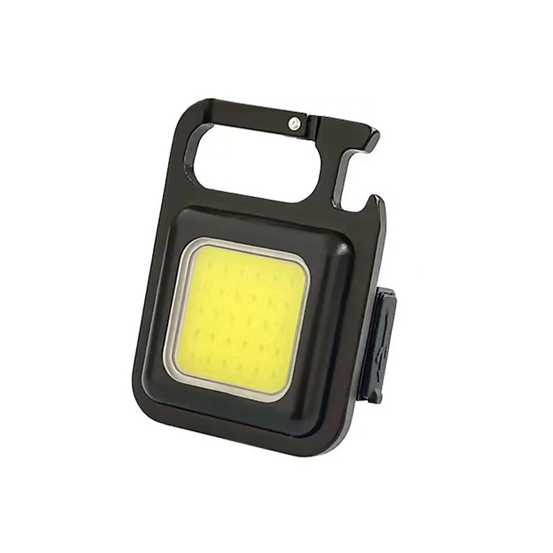 500 Lumen Mini COB Pocket Magnetic Flashlights Keychain 4
