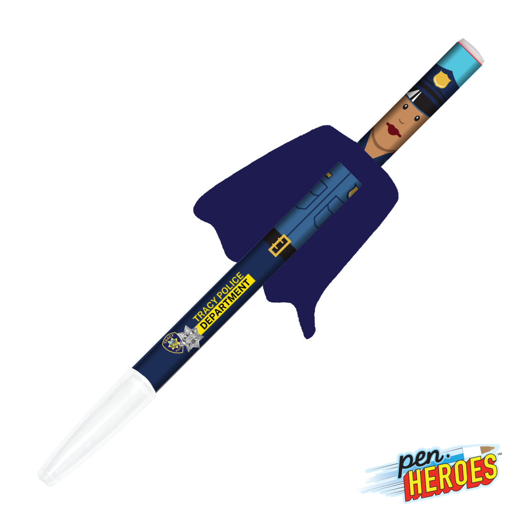 Pen Heroes™ Hometown Series Female w/Cape 8