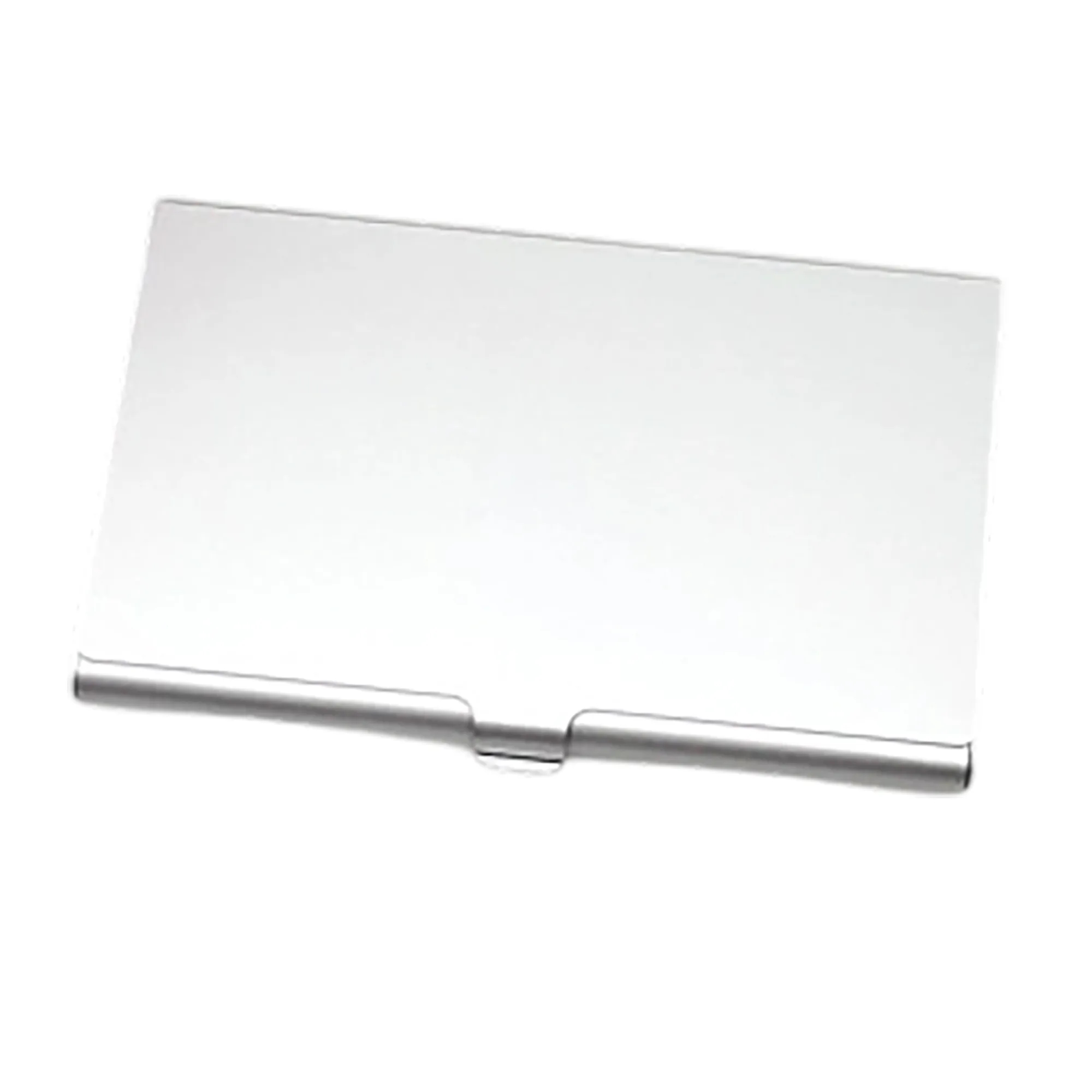 Slim Aluminum Business Card Holder Compact 8