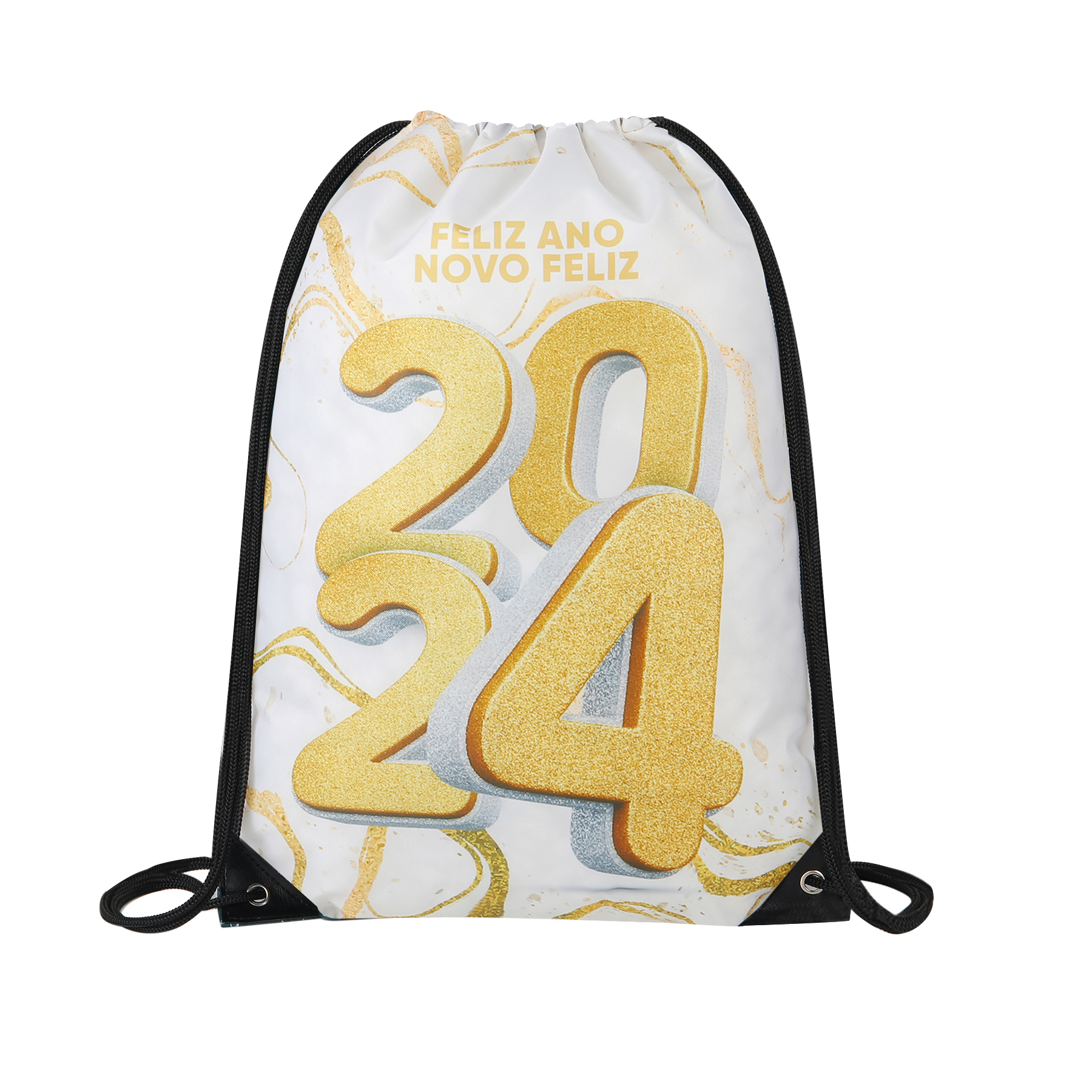 420D Heavy Duty Dye Sublimation Drawstring Backpack 8