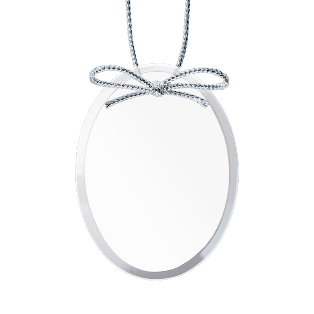 Starfire Ornament - Oval Imprinted 5