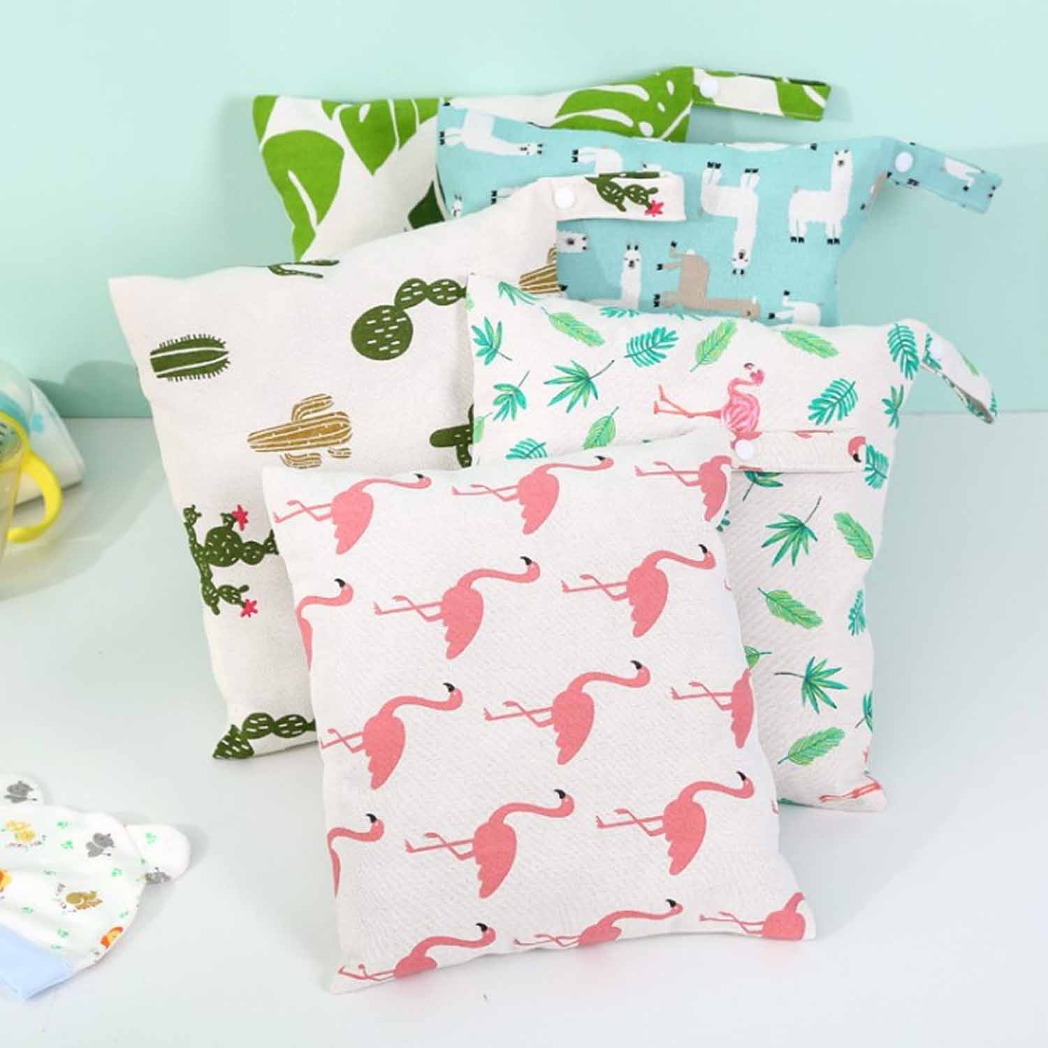 Baby diaper out storage bag 5