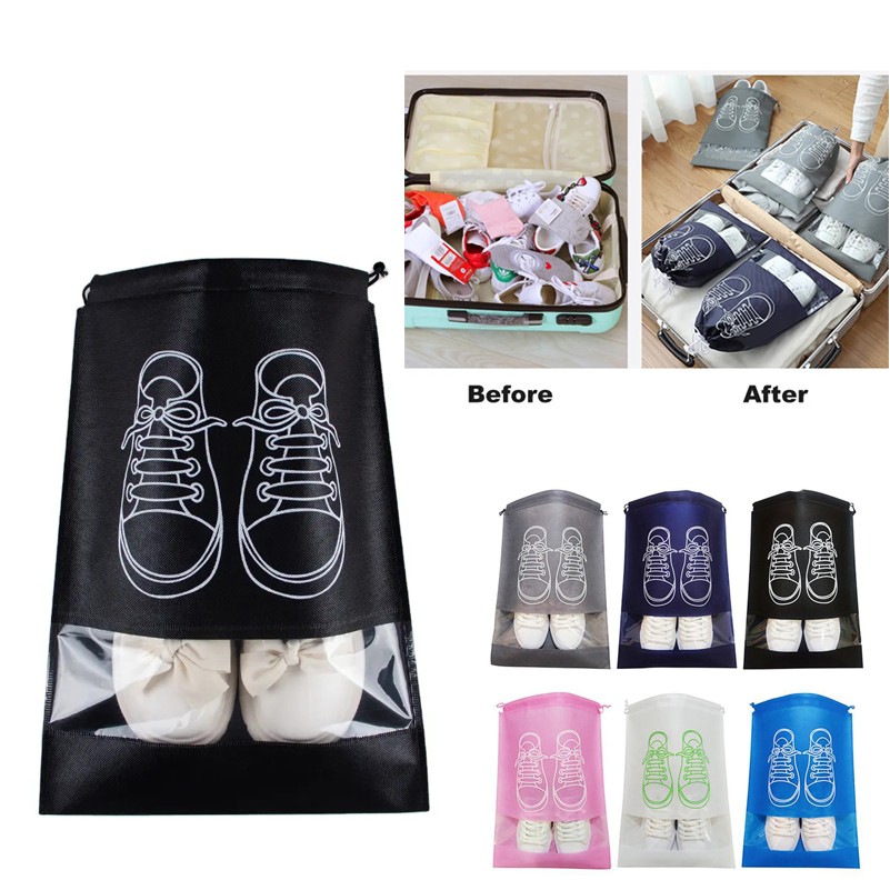 Non-Woven Drawstring Shoes Bag 2