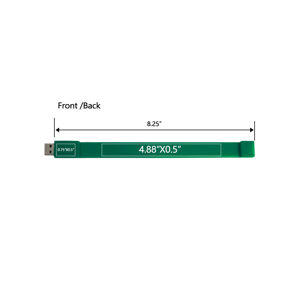 Lombard Wristband USB Drive 19