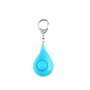 Water Drop Safety Alarm Keychain With LED Light And 120DB Panic Sound 14