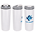 Olympia 17 oz Stainless Steel/Polypropylene Tumbler with Flip Top Lid 20