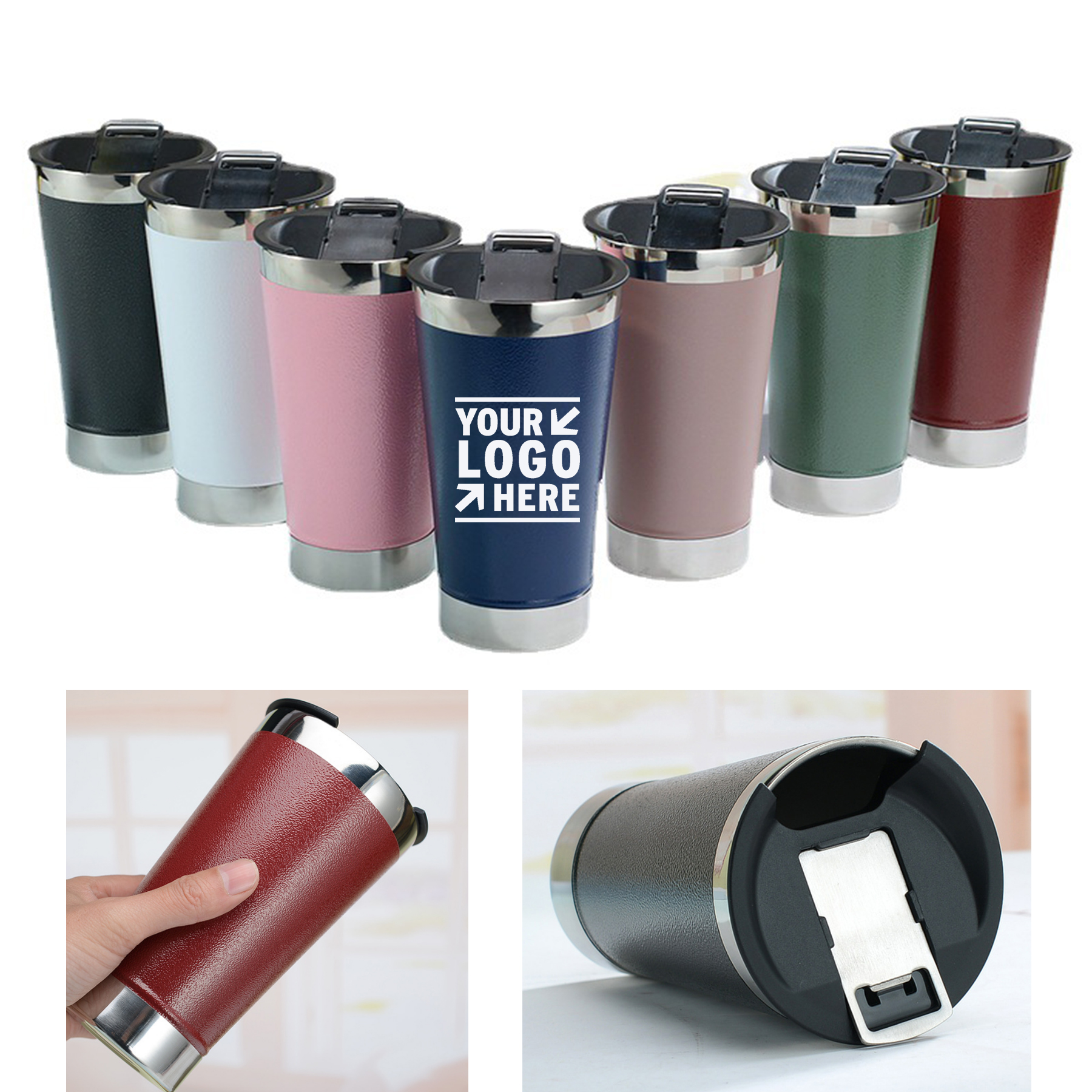 20oz Mug Tumbler with Bottle Opener