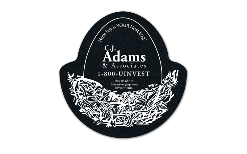 Nest Egg Flat Tire Coaster