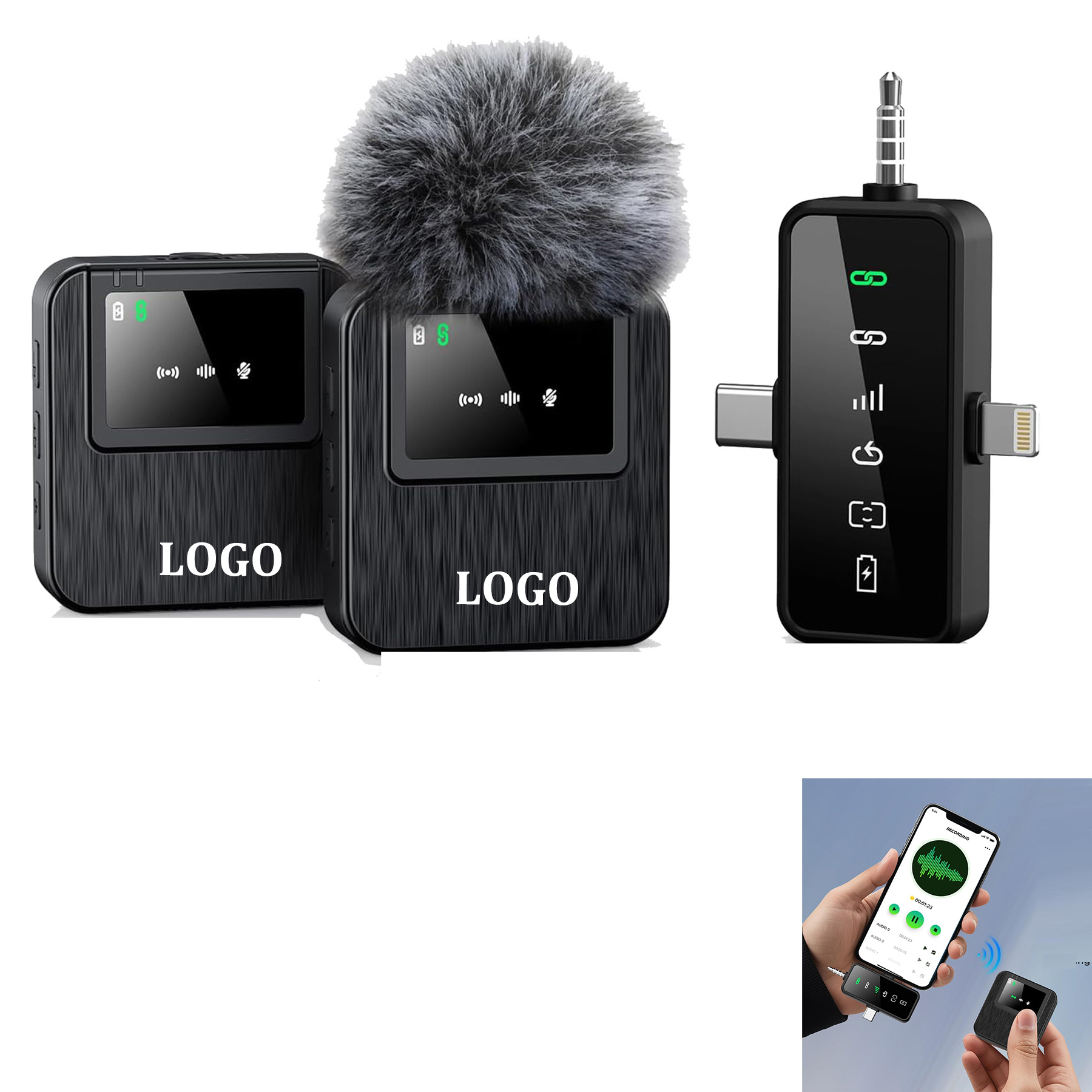 3-in-1 Mini Microphone 2