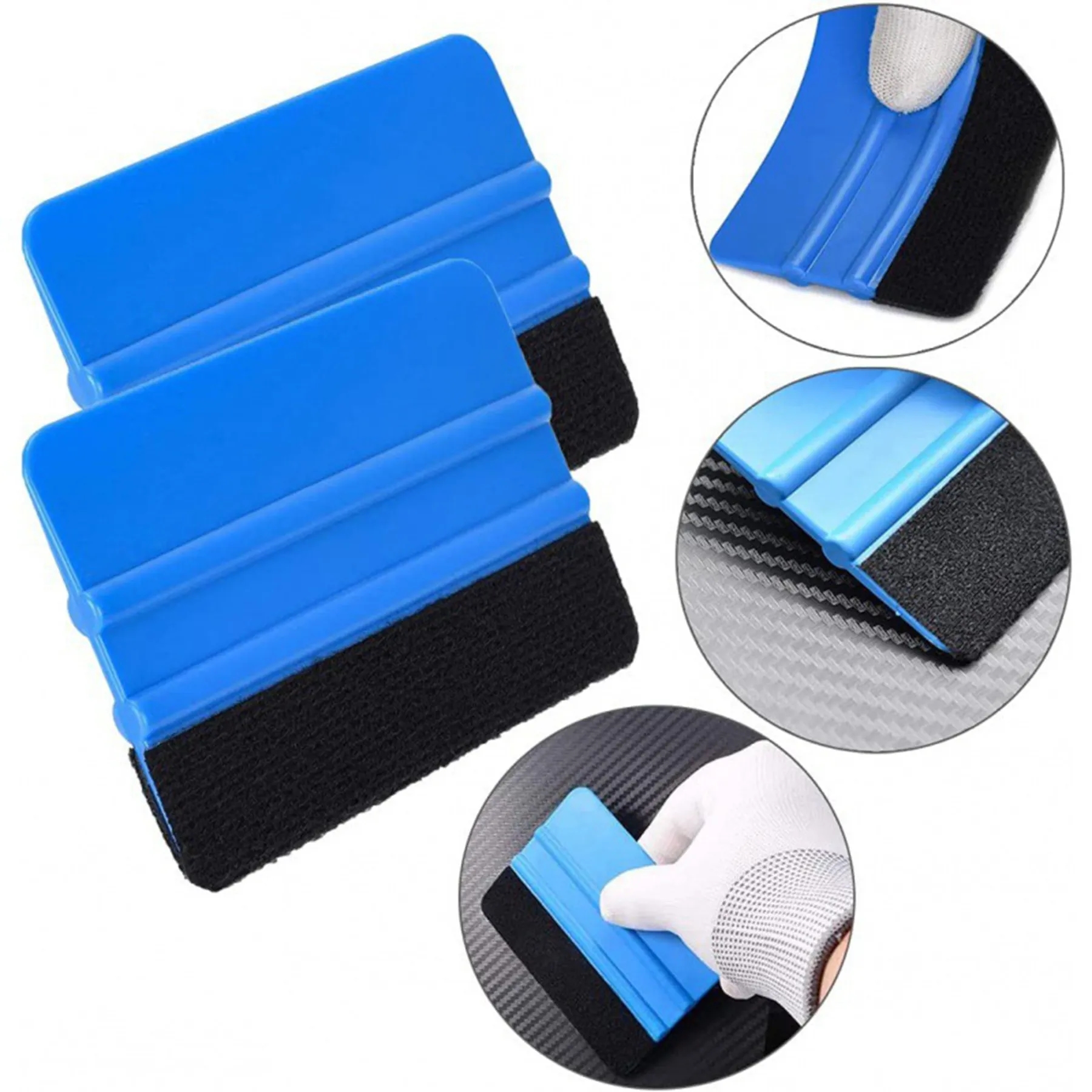 Plastic Felt Vinyl Wrap Squeegee Tool 9