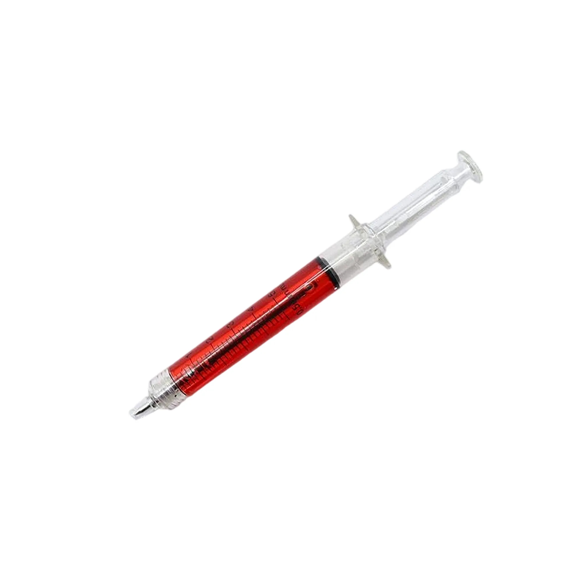 Syringe Shaped Ballpoint Pen Plastic 5.4 Inch 9
