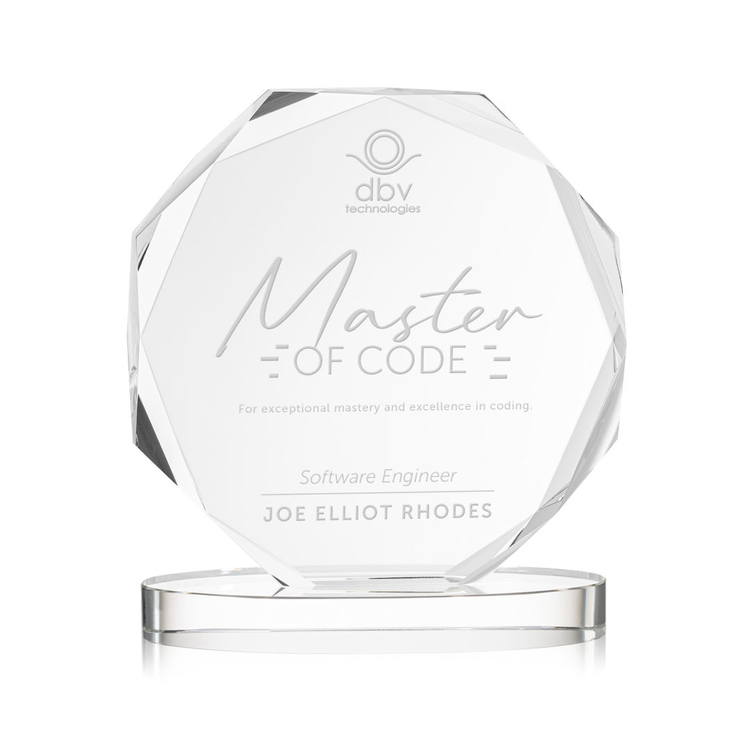 Acadian Award on Alberton Base - Clear