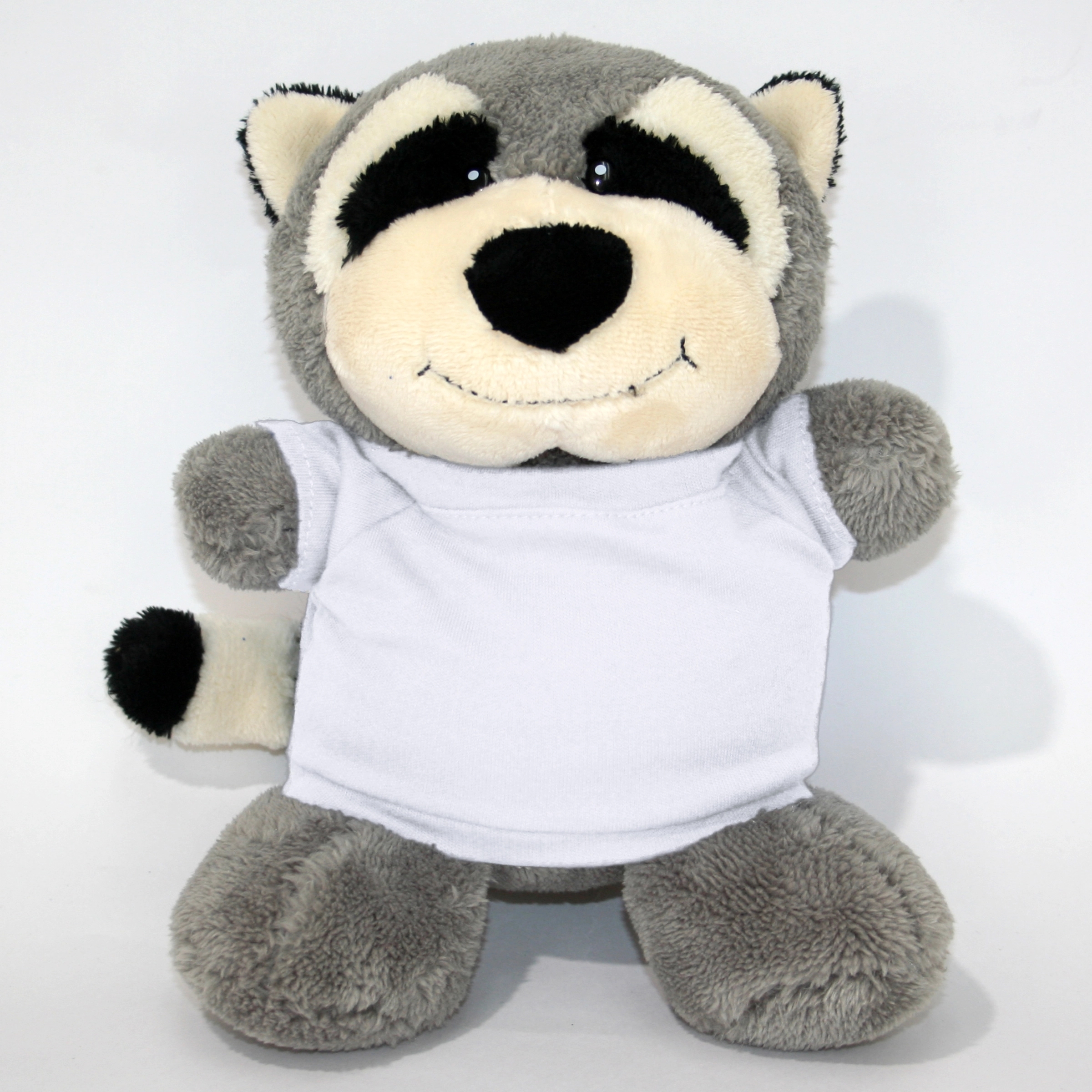 10" Smiling Faces Sitting Raccoon 7