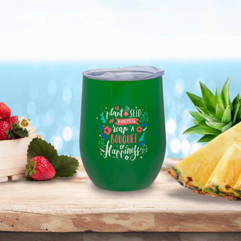12 Oz. Custom Stainless Steel Wine Tumblers 3
