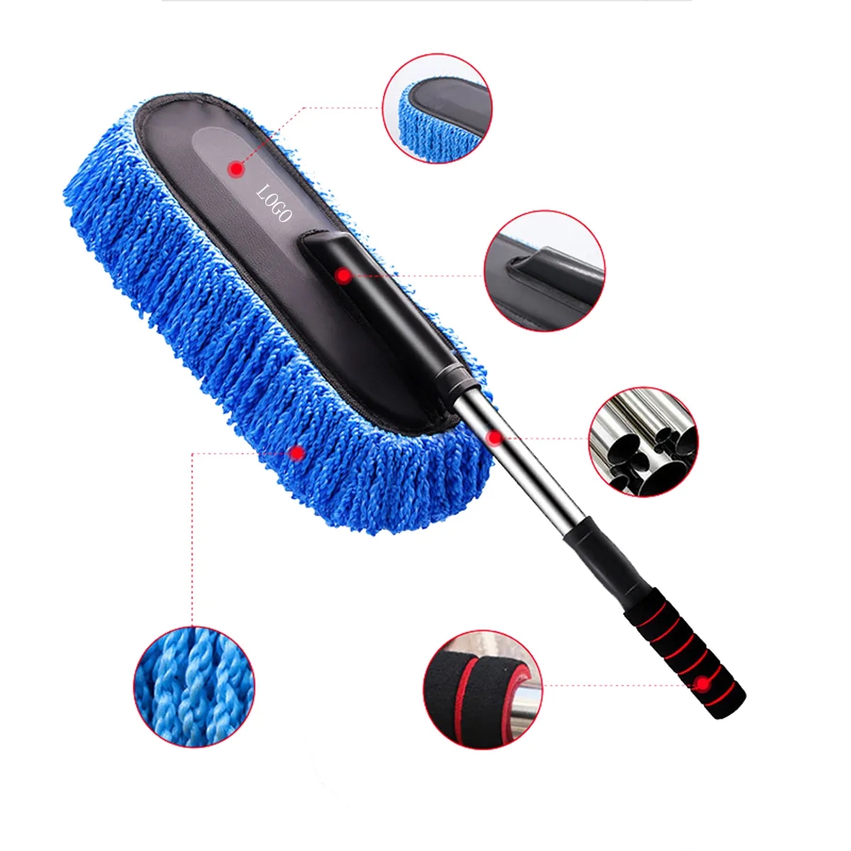 Car Duster Extendable Microfiber Dust Brush 1
