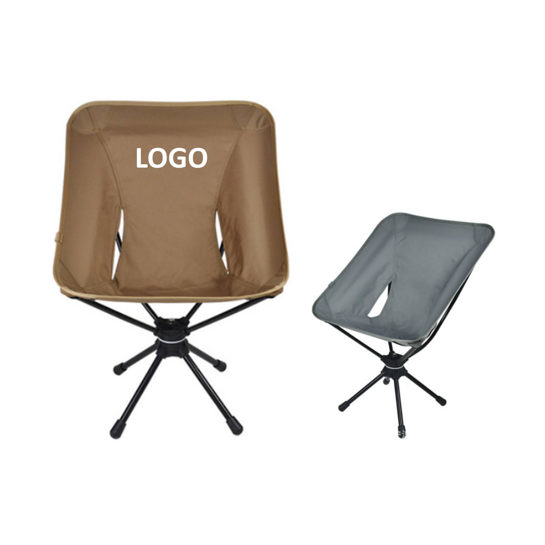 Folding Outdoor Swivel Camping Chair 2