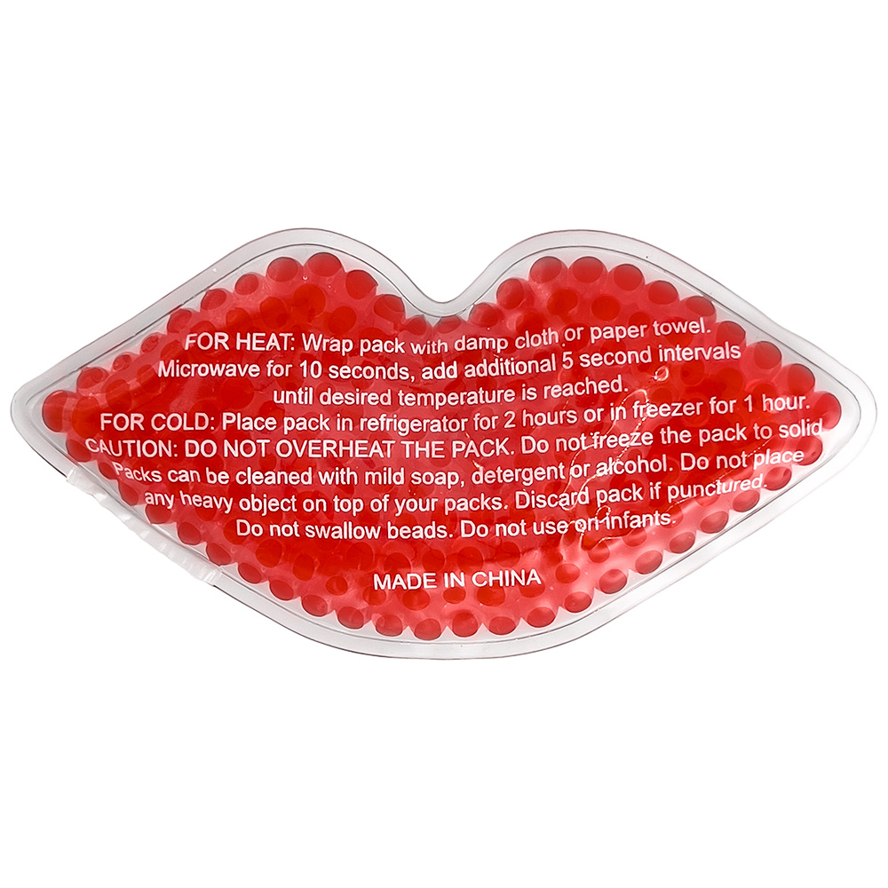 Lips Gel Beads Hot/Cold Pack 5