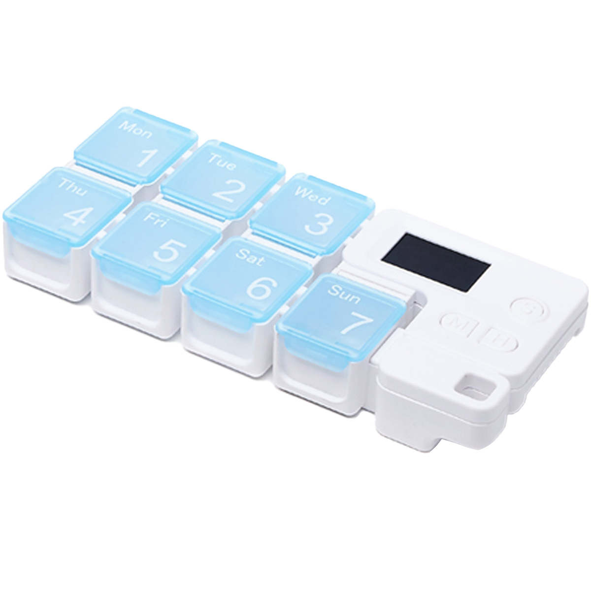Colorful Pill Box with Alarm Timer(No battery) 3