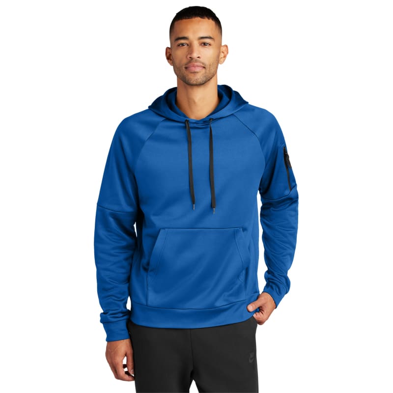 Nike Therma-FIT Pocket Pullover Fleece Hoodie, custom hoodie or sweatshirt with logo imprint 14