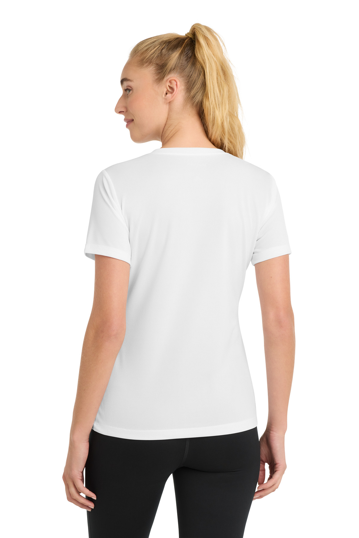 Sport-Tek Women's PosiCharge RacerMesh V-Neck Tee. LST340 21