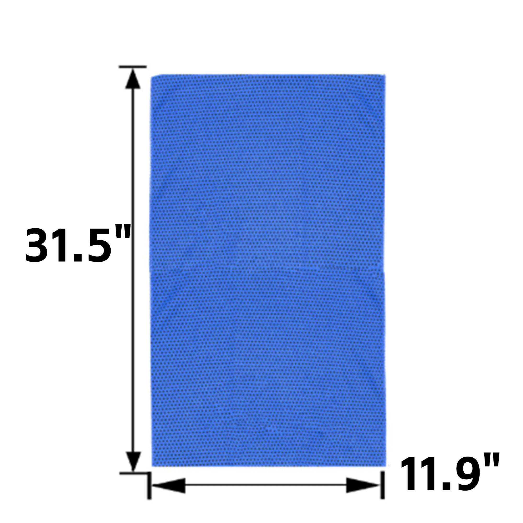 Extended Cooling Ice Towel Scarf to Beat the Heat 1