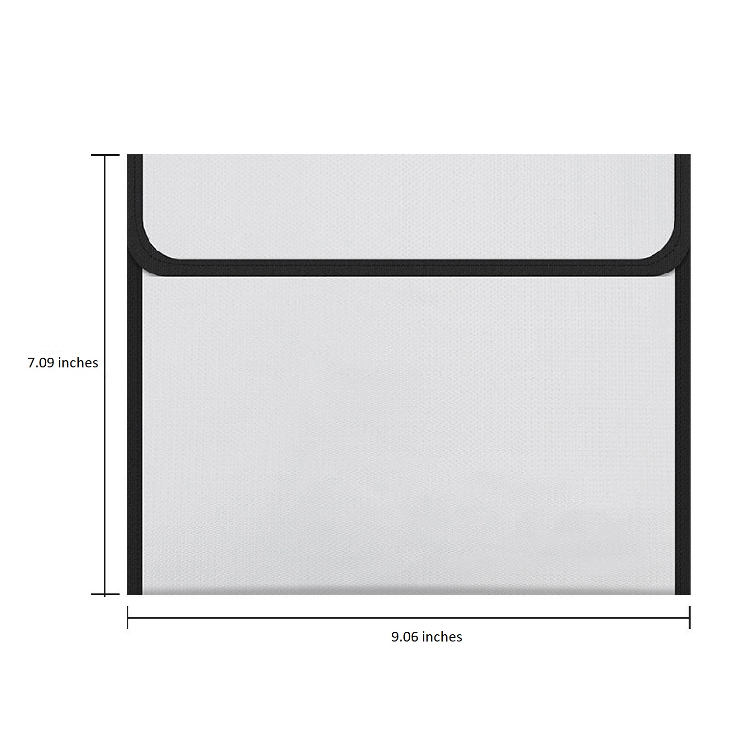 Waterproof And Fireproof Zipper Document Pouch 4