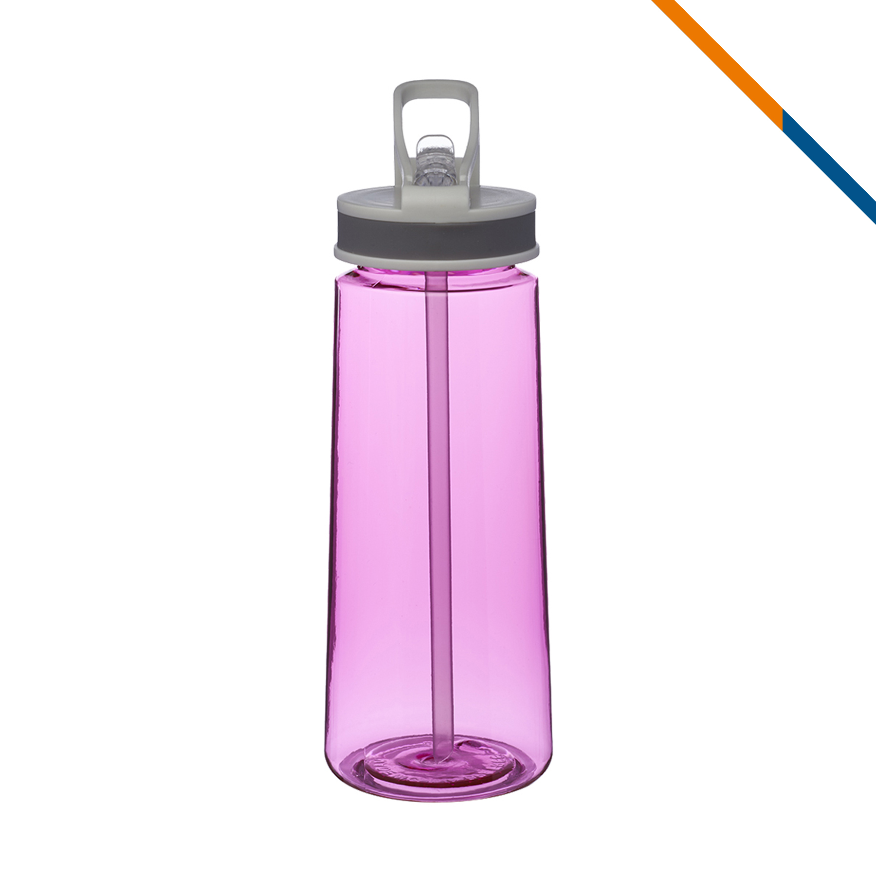 Cader Plastic Water Bottle - 22 OZ., custom plastic water bottle with logo imprint 12