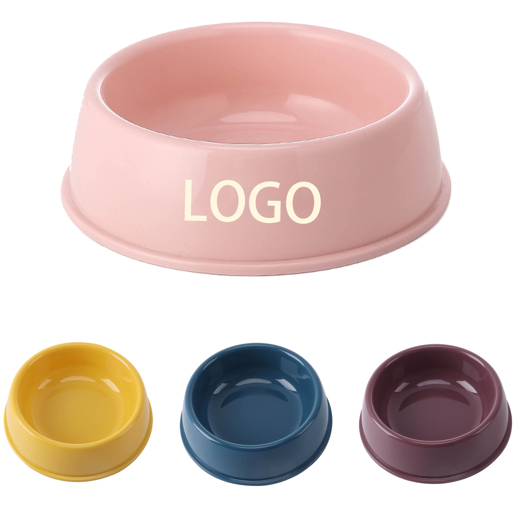 Plastic Thickened Pet Bowl