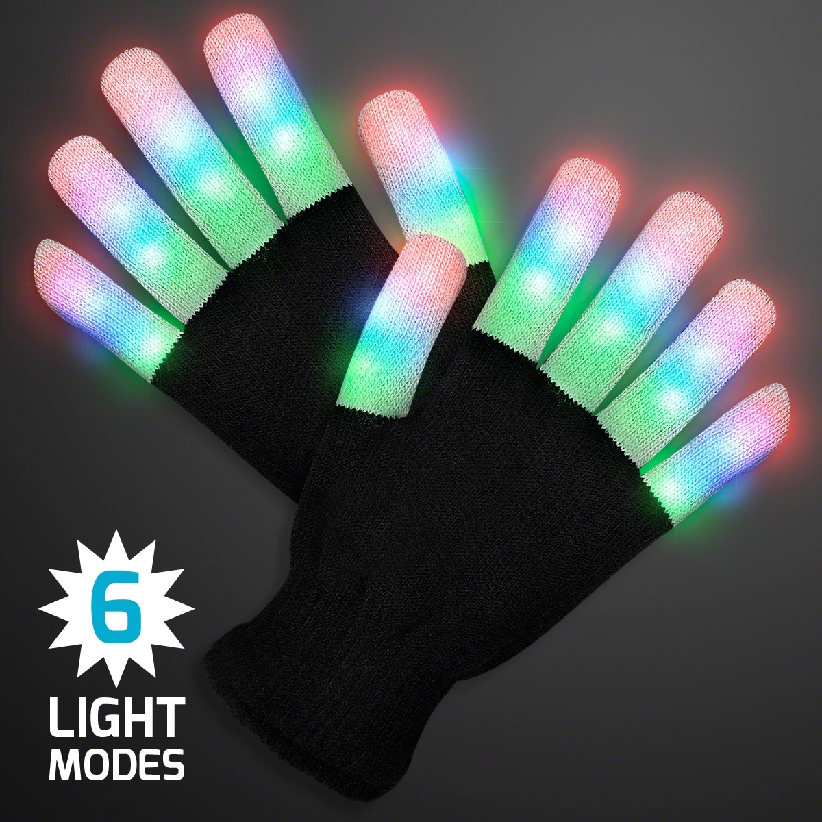 Strip Light Fingers LED Glow Gloves 2