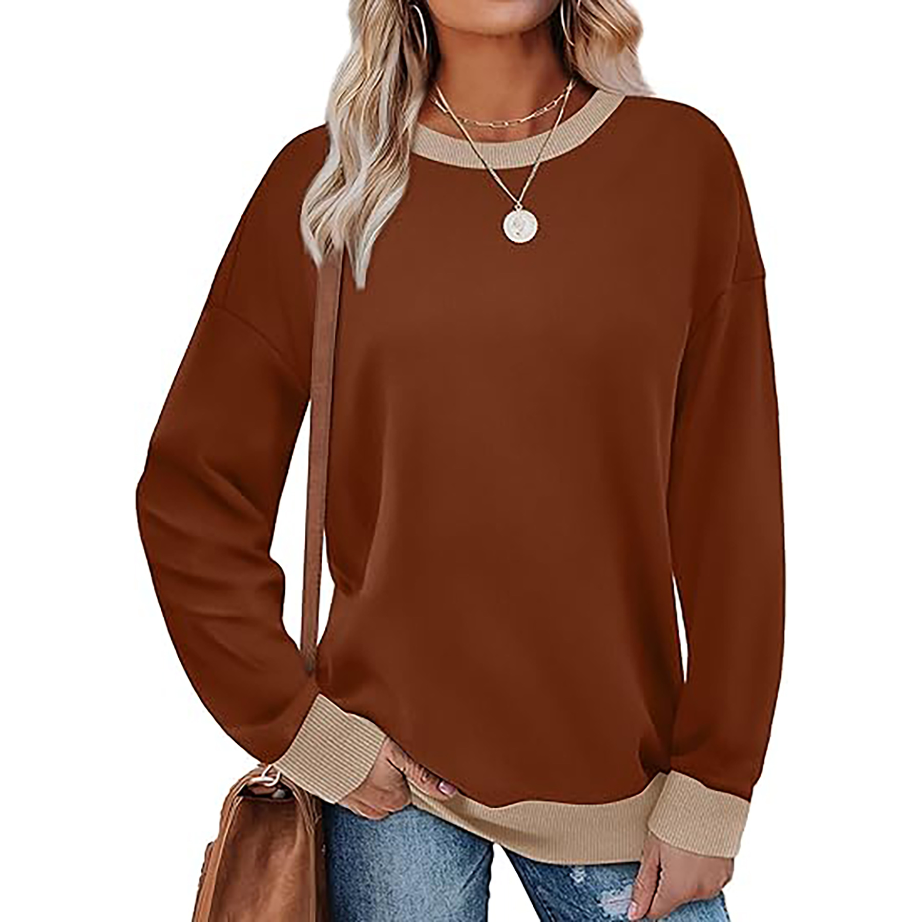 Women Crewneck Long Sleeve 4